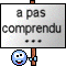 pas compris